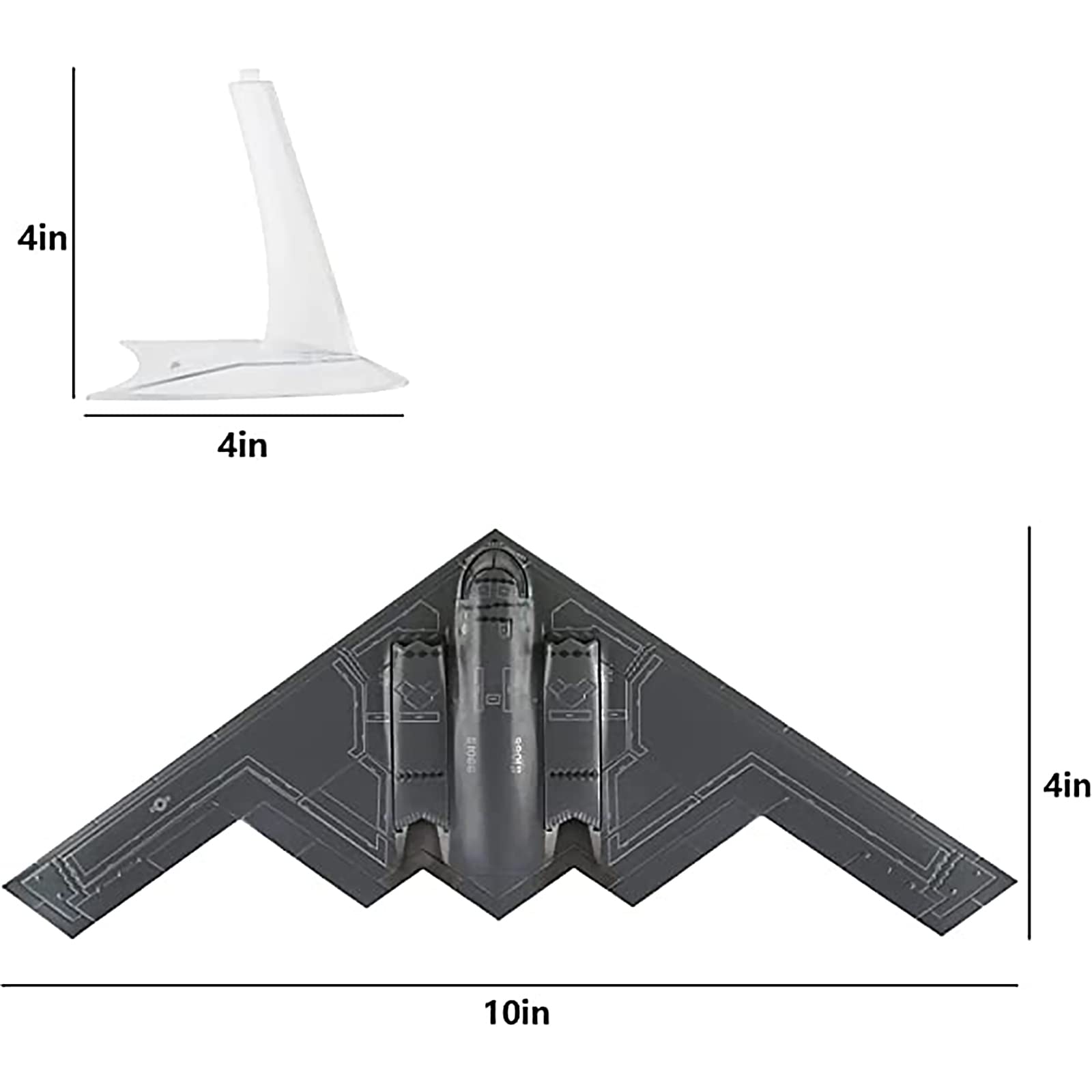 1/200 B-2A戦闘攻撃機 ダイキャスト ミリタリーモデル 金属製飛行機